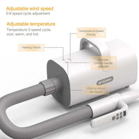 HKM-977491 4 in 1 Low Noise Pet Grooming Clipper and Vacuum Cleaner Kit for Cats and Dogs, Eco-Friendly Hair Removal Tools