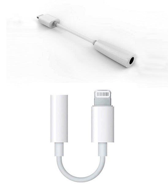 HKM-977619 Lightning to 3.5mm Audio Headphone Adapter for iPhone Models - 0.2M Length