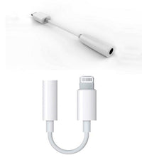 HKM-977619 Lightning to 3.5mm Audio Headphone Adapter for iPhone Models - 0.2M Length