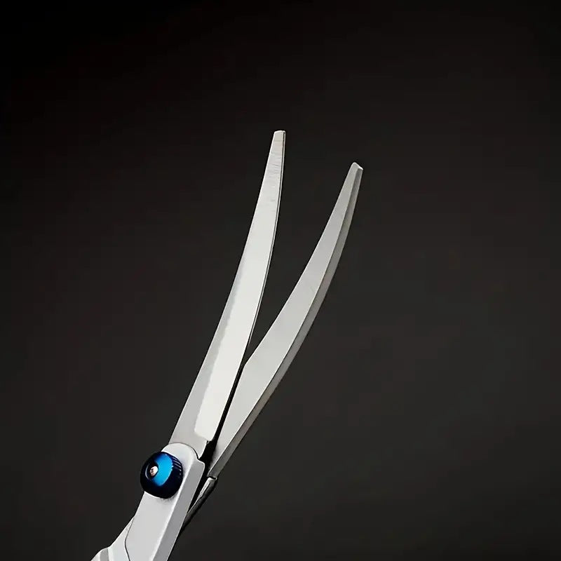 HKM-9777213 Portable Pet Scissors Set for Dog Grooming, Metal Split Hat Scissors