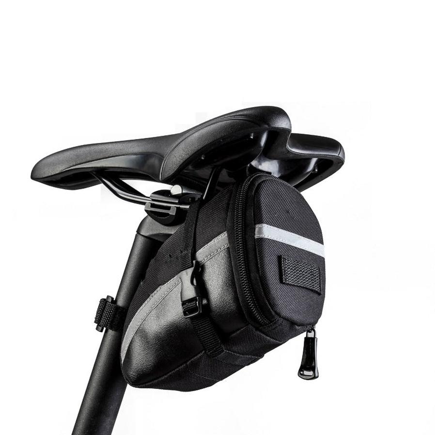 HKM-977747 Durable Mountain Bike Saddle Bag for Rear Seat Storage