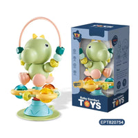 HKM-977875 Toddler Dinosaur Rattle Toy Set with Hand Bell Noise Shakers for Babies 0-24 Months
