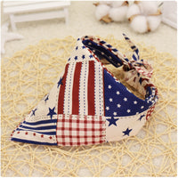 HKM-9779005 Colorful Cartoon Lace Cotton Triangle Scarf - Soft, Absorbent Saliva Towel for Versatile Use
