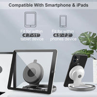 HKM-977939 Multifunctional Lazy Bracket for Mobile Phones and Tablets - Adjustable Holder for Devices Over 4.7 Inches