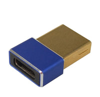 HKM-978259 Type-C to USB OTG Adapter for Huawei Mobile Phones with Zinc Alloy Design and Electroplated Finish