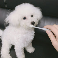 HKM-9782973 360-Degree Pet Toothbrush for Dogs and Cats - Effective Oral Cleaning and Bad Breath Prevention
