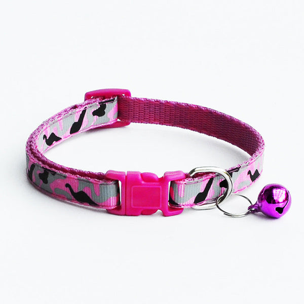 HKM-9783357 Camouflage Pet Collar for Dogs and Cats ¨C Adjustable 19-32cm, Multiple Colors Available