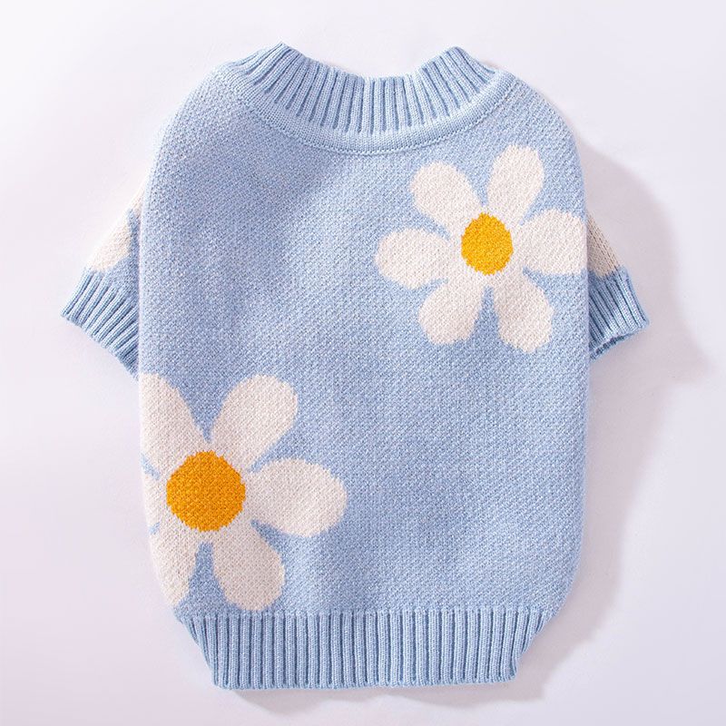 HKM-9785149 Cozy Autumn and Winter Clothes for Small Dogs and Cats - Available in Blue, Pink, and Purple Checkerboard Patterns