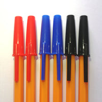 HKM-978515 Plastic Stick Ballpoint Pens for Office and School Use