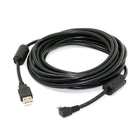 HKM-978579 Mini USB Male to USB 2.0 Male Data Cable - Thick Black Elbow Design