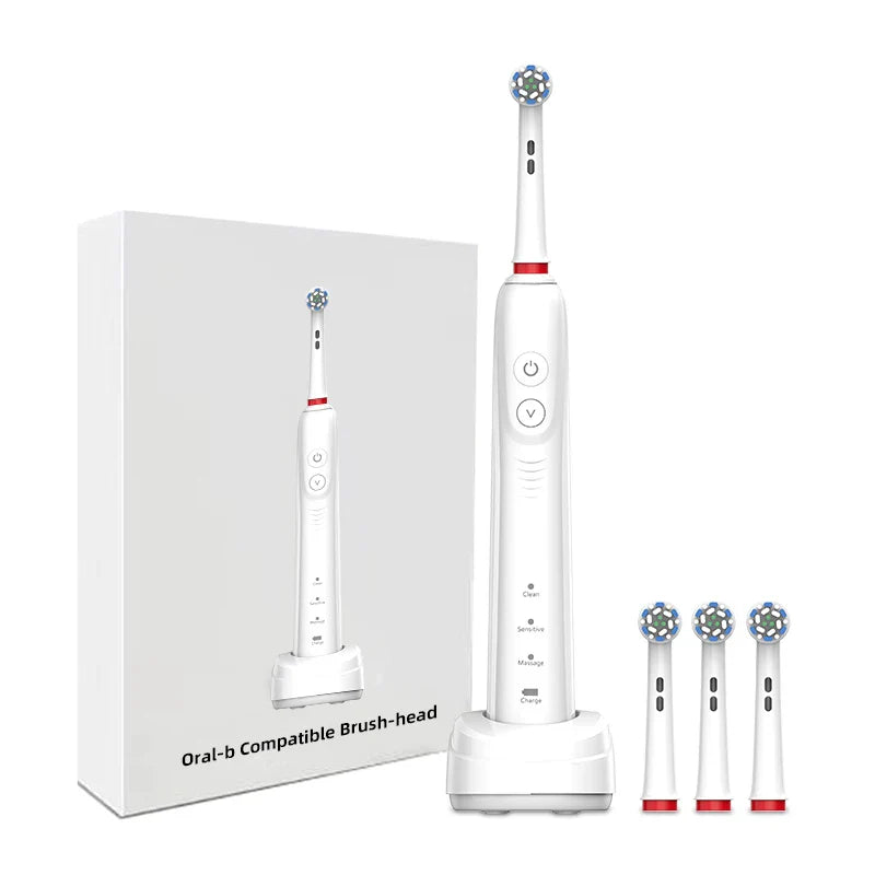 HKM-978707 Smart Eco-Friendly Wireless Electric Toothbrush with Oscillating and Rotating Features