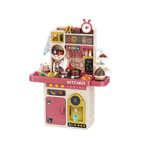 HKM-978835 Children's 70CM Pretend Play Cooking Toy Set - Simulation Kitchen Tableware and Spray Accessories