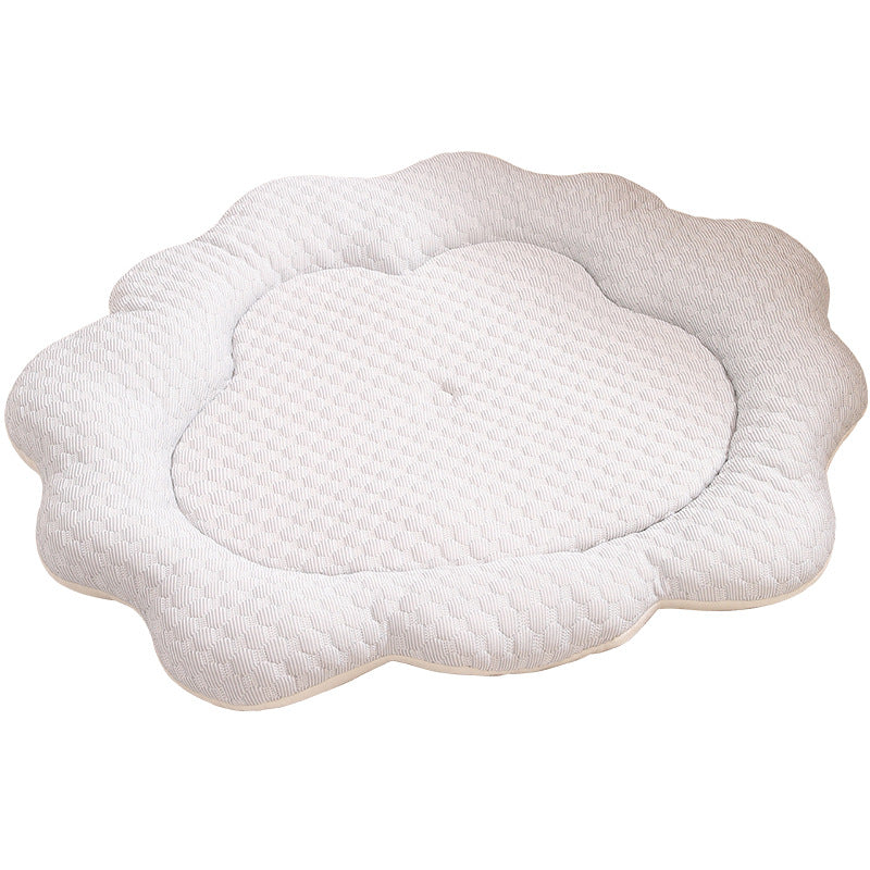 HKM-9788989 Pet Cooling Sleeping Mat for Cats and Dogs - Soft Sponge and PP Cotton Fabric - 70x55CM Size