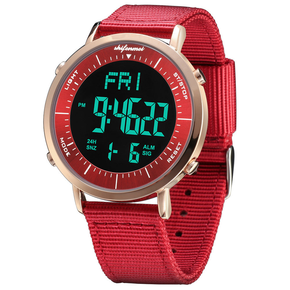 HKM-978899 Casual Electronic Waterproof Watch with Digital Display - 10m Water Resistance
