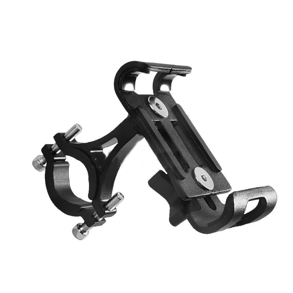 HKM-979091 Aluminum Alloy Mobile Phone Holder for Bicycle, Fits 3.5”-6.5” Screens, Available in Multiple Colors