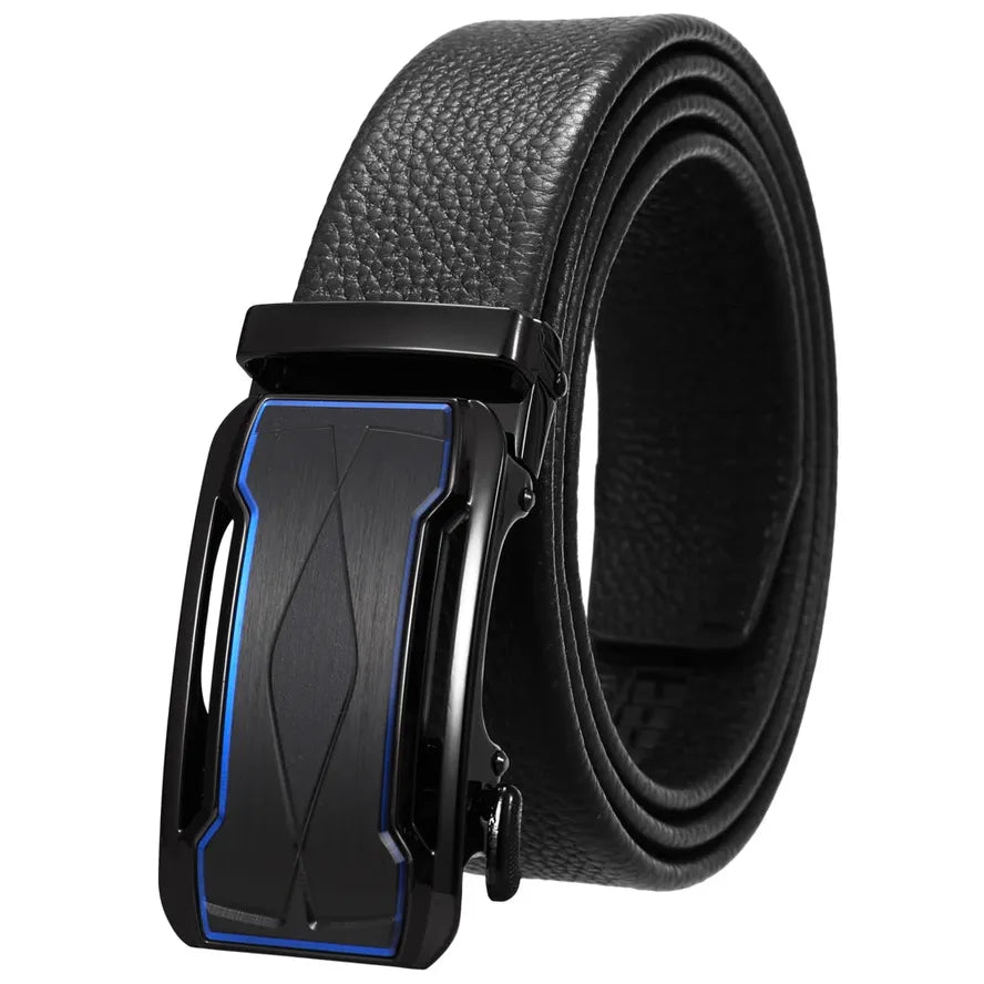 HKM-979091 Premium Men's Leather Cowhide Belt - Model LY36-24369-5
