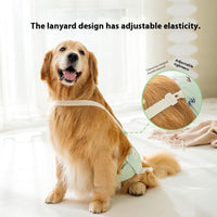 HKM-9791549 Menstrual Diaper Pants for Pets - Casual Fit in Green Small Flower, Pink Peach, Orange Small Flower