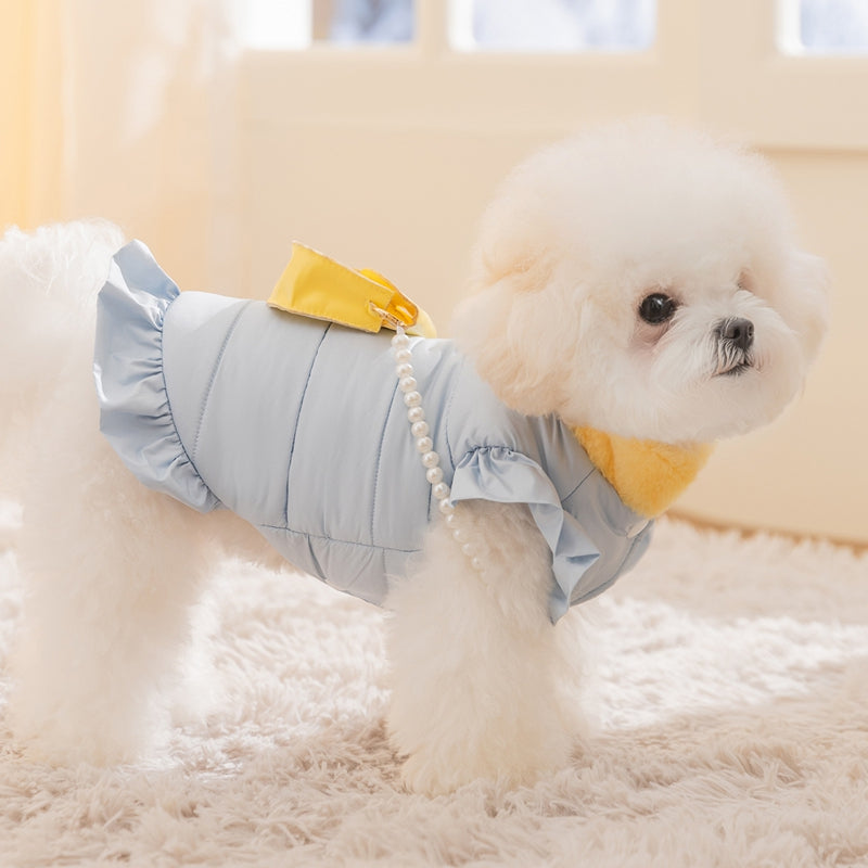 HKM-9791677 Stylish Autumn and Winter Pet Apparel for Small Dogs and Cats - Cozy Layered Designs