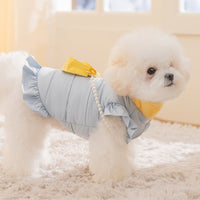 HKM-9791677 Stylish Autumn and Winter Pet Apparel for Small Dogs and Cats - Cozy Layered Designs