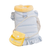 HKM-9791677 Stylish Autumn and Winter Pet Apparel for Small Dogs and Cats - Cozy Layered Designs