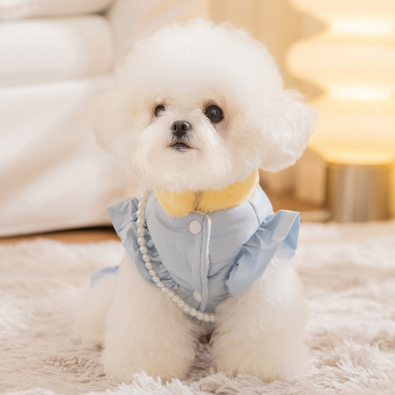HKM-9791677 Stylish Autumn and Winter Pet Apparel for Small Dogs and Cats - Cozy Layered Designs
