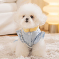 HKM-9791677 Stylish Autumn and Winter Pet Apparel for Small Dogs and Cats - Cozy Layered Designs