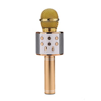 HKM-979219 Portable Bluetooth Wireless Microphone for Music Playback and Karaoke at Home