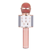 HKM-979219 Portable Bluetooth Wireless Microphone for Music Playback and Karaoke at Home