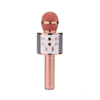 HKM-979219 Portable Bluetooth Wireless Microphone for Music Playback and Karaoke at Home