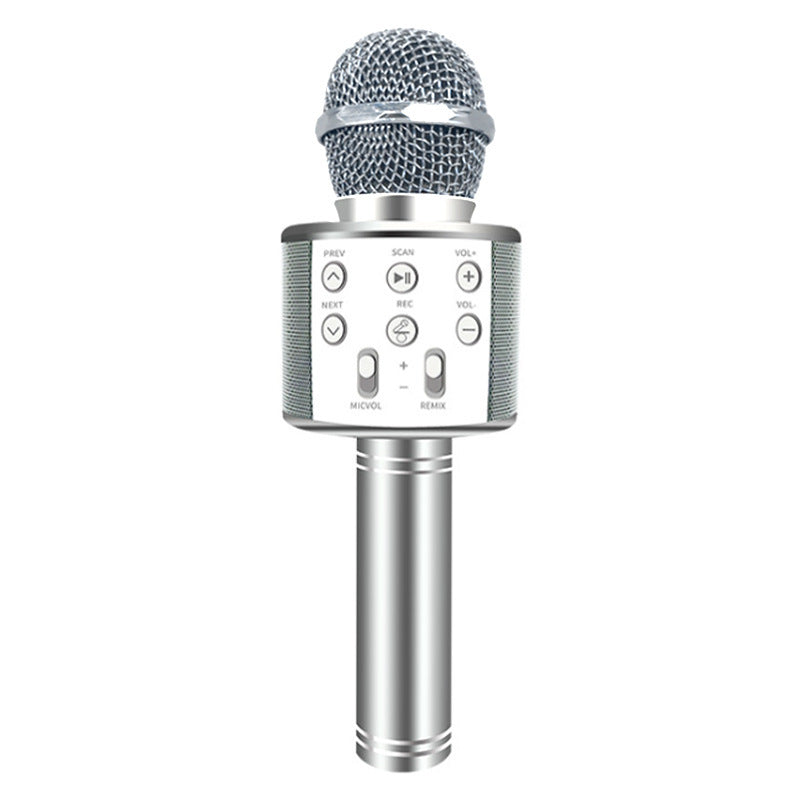 HKM-979219 Portable Bluetooth Wireless Microphone for Music Playback and Karaoke at Home