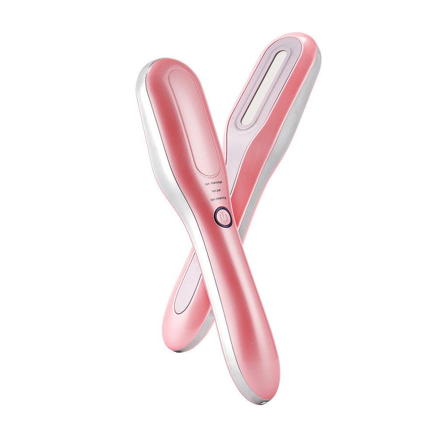 HKM-979283 Plasma Facial Cleansing and Acne Rejuvenation Device, Portable Pink Beauty Instrument