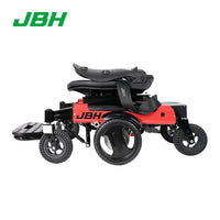 HKM-979411 Portable Foldable Motorized Electric Wheelchair, Lightweight, 20km Range, 6 km/h Speed, Aluminum Frame, 120 kg Load Capacity