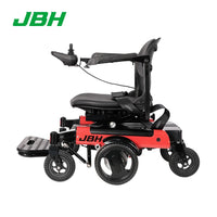 HKM-979411 Portable Foldable Motorized Electric Wheelchair, Lightweight, 20km Range, 6 km/h Speed, Aluminum Frame, 120 kg Load Capacity
