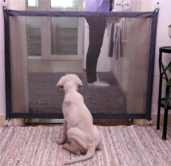 HKM-9794493 Durable Nylon Mesh Dog Isolation Net for Indoor and Outdoor Use