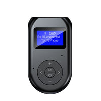 HKM-979603 Bluetooth 5.0 LCD USB Adapter with 300 mAh Battery for Wireless Audio Connection