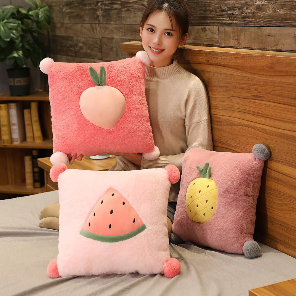 HKM-979603 Cute Cartoon Pillowcase for Sofa, Bedside, and Bay Window - Available in Various Designs and Sizes (36x36cm & 46x46cm)