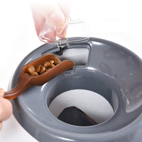 HKM-9796669 Pet Feeder Tennis Toy for Dogs - ABS Material, Snack Dispensing Design