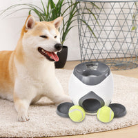 HKM-9796669 Pet Feeder Tennis Toy for Dogs - ABS Material, Snack Dispensing Design