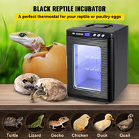 HKM-9796925 Digital Reptile Egg Incubator with Adjustable Temperature 5-42¡ãC and 25L Capacity for Small Reptiles