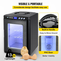 HKM-9796925 Digital Reptile Egg Incubator with Adjustable Temperature 5-42¡ãC and 25L Capacity for Small Reptiles