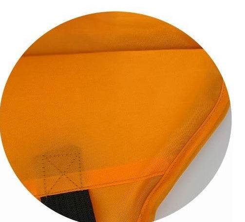 HKM-9797053 Pet Dog Life Jacket Swimsuit in Orange for Safety and Buoyancy