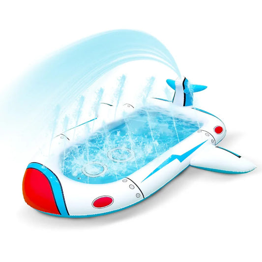 HKM-979795 Inflatable Outdoor Garden Splash Sprinkler Pad Water Play Mat for Kids and Adults