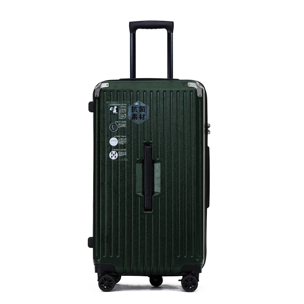 HKM-979923 Durable 28 Inch Large Capacity Suitcase with Trolley for Travel