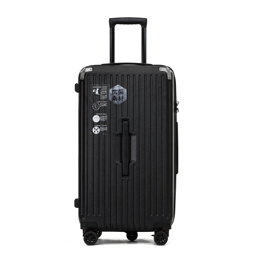 HKM-979923 Durable 28 Inch Large Capacity Suitcase with Trolley for Travel