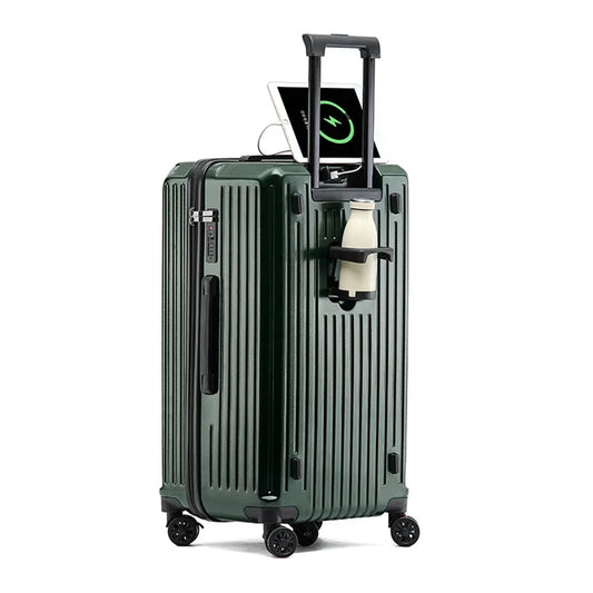HKM-979923 Durable 28 Inch Large Capacity Suitcase with Trolley for Travel