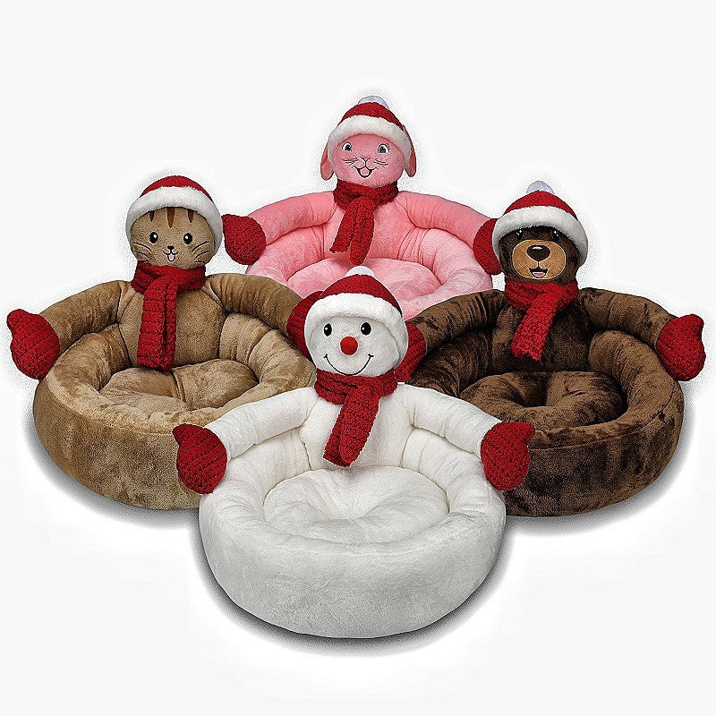 HKM-979923 Kennel Winter Warm Three-dimensional Cartoon