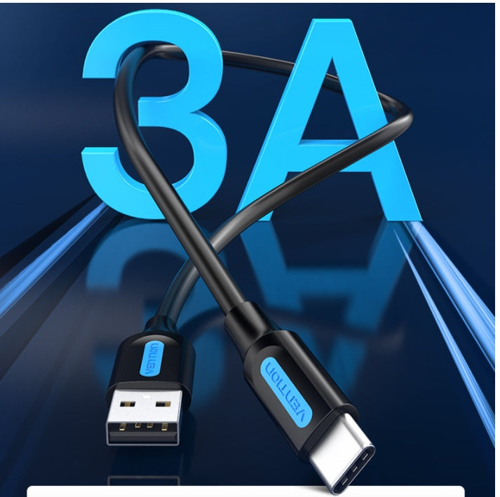 HKM-979923 USB Type C Cable for Android Phones - Compatible with Samsung S20 - Various Lengths Available (0.25m to 3m)