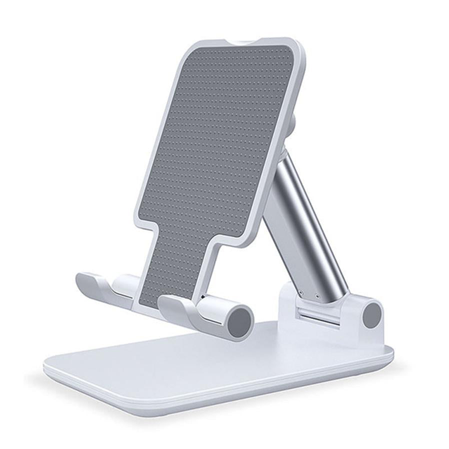 HKM-980243 Adjustable Desktop Mobile Phone and Tablet Holder - Available in White, Green, and Black