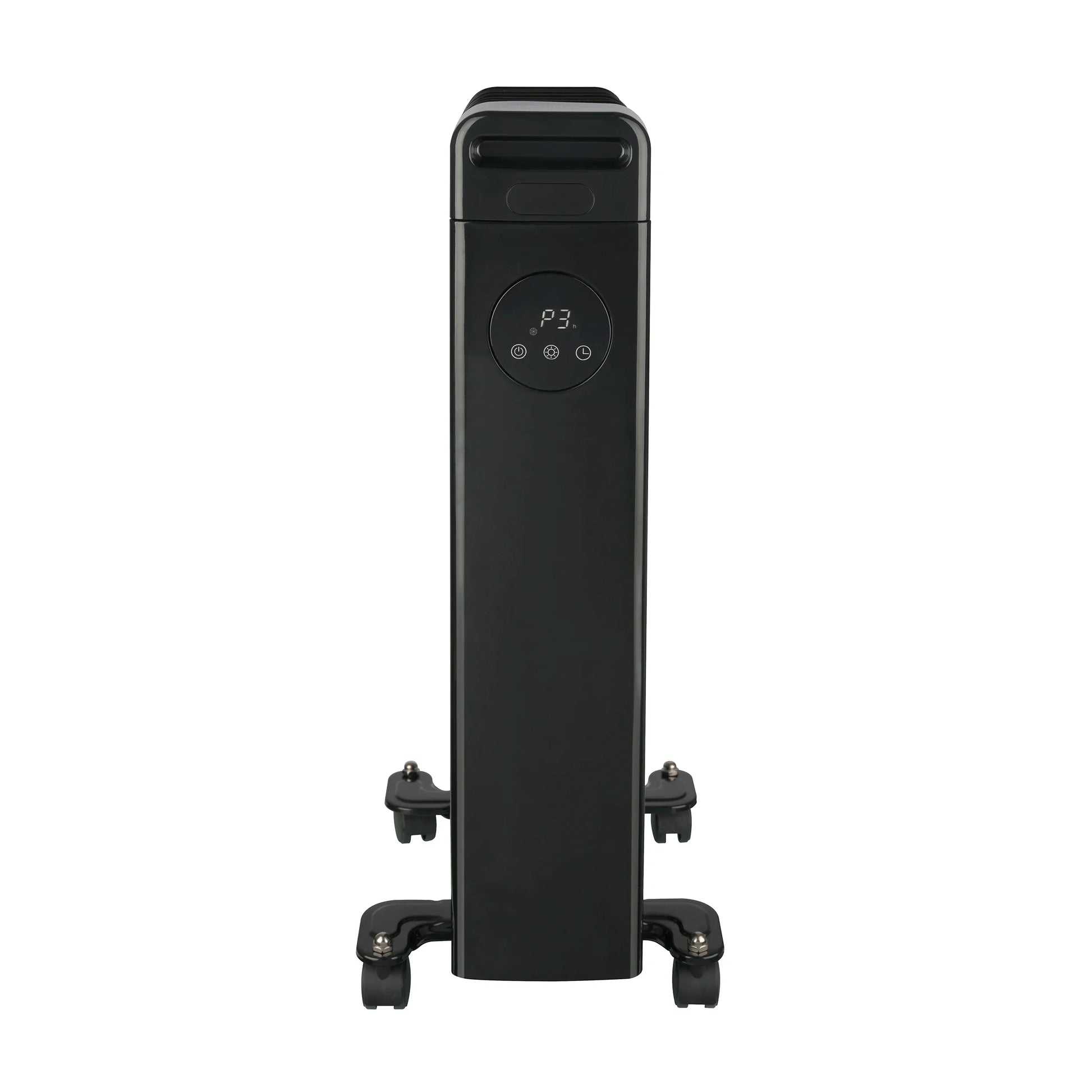 HKM-980307 Portable Oil-Filled Radiator Heater with Adjustable Thermostat and Remote Control, 1500W, for Home Use