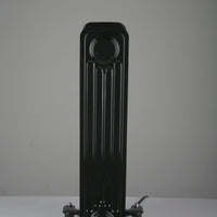 HKM-980307 Portable Oil-Filled Radiator Heater with Adjustable Thermostat and Remote Control, 1500W, for Home Use